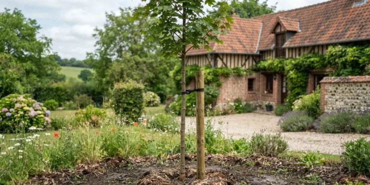 faut tuteurer jeune arbre apres plantation