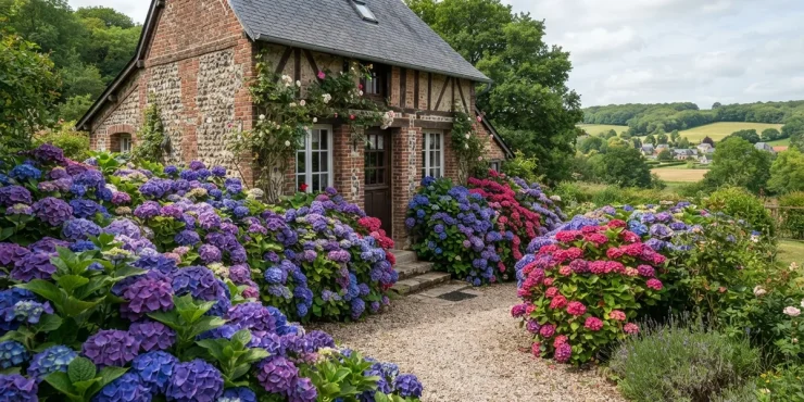 hortensias changent ils couleur